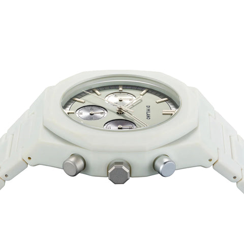 D1 Milano Polychrono Fossil Grey Watch