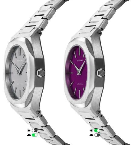 D1 Milano Ultra Thin Solar Sync Watch