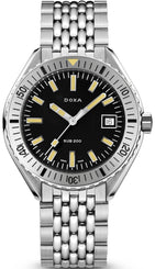Doxa Sub 200 Sharkhunter Stainless Steel Bracelet Watch 796.10.101.10