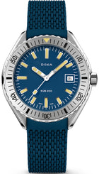 Doxa Sub 200 Caribbean Blue Rubber Watch 796.10.201.32