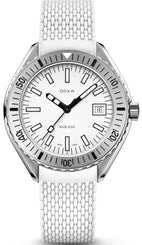 Doxa Sub 200 Whitepearl White Rubber Watch 796.10.011.23