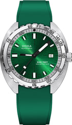 Doxa Sub 750T Sea Emerald Green Rubber Watch 825.10.131.26