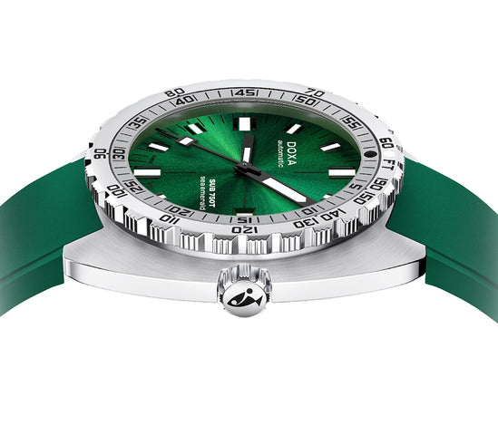 Doxa Sub 750T Sea Emerald Green Rubber Watch