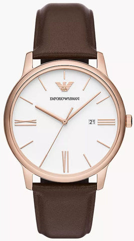 Emporio Armani Watch White Mens AR11572