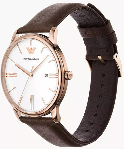 Emporio Armani White Mens Watch