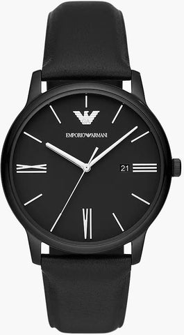 Emporio Armani Watch Black Mens AR11573