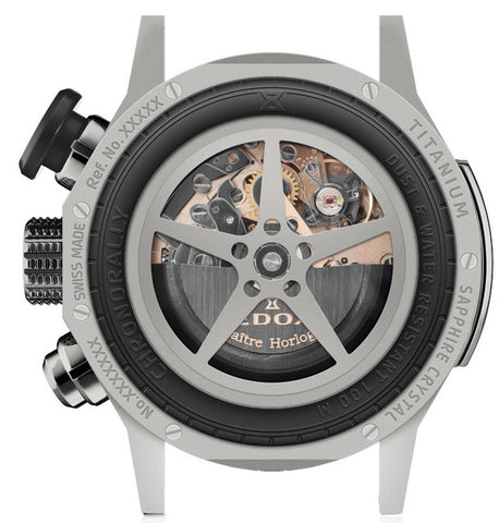 Edox Chronorally Chronograph Titinium