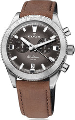 Edox Watch Skydiver Chronograph 10116 3 GRIDN
