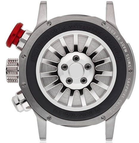 Edox Chronorally Chronograph Titanium Watch