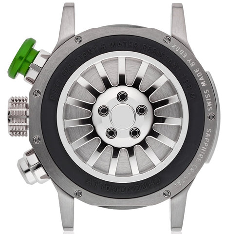 Edox Chronorally Chronograph Titanium Watch