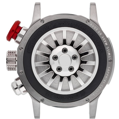 Edox Chronorally Chronograph Titanium Watch