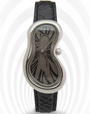 Exaequo Classic Melting SS Fume Dial Watch