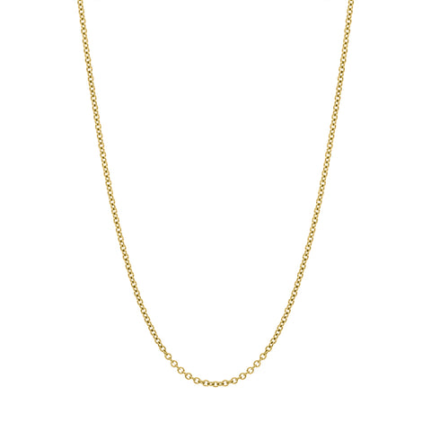 Faberge 18ct Yellow Gold 1.3mm 50cm Trace Chain