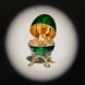 Faberge X 007 Limited Edition 18ct Yellow Gold Green Enamel Octopussy Egg Objet