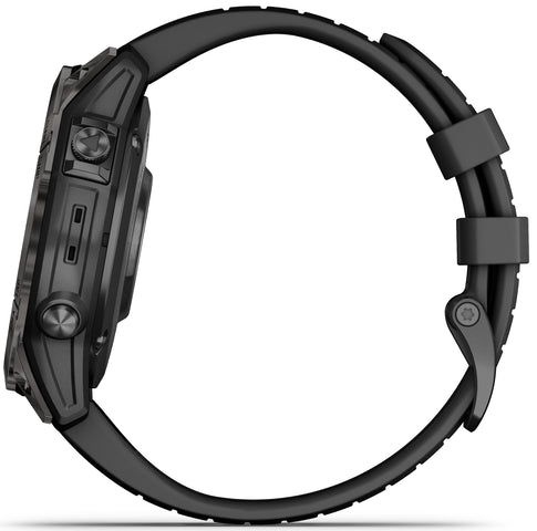 Garmin Fenix 7 Pro Sapphire Solar Carbon Grey Titanium Watch D