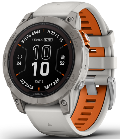 Garmin Watch Fenix 7 Pro Sapphire Solar Titanium 010-02777-21