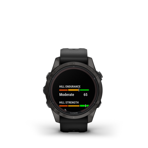 Garmin Fenix 7S Pro Sapphire Solar Carbon Grey Titanium Watch