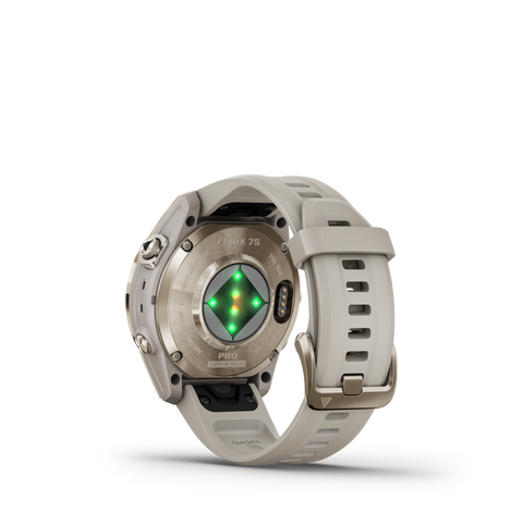 Garmin Fenix 7S Pro Sapphire Solar Soft Gold Watch