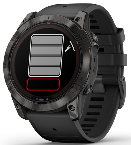 Garmin Fenix 7X Pro Sapphire Solar Carbon Grey Titanium Watch