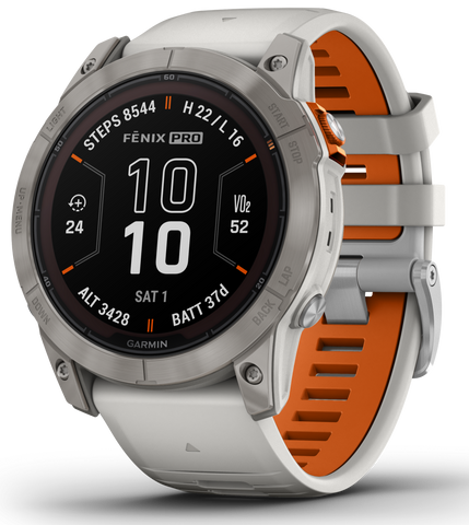 Garmin Watch Fenix 7X Pro Sapphire Solar Titanium 010-02778-15