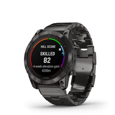 Garmin Fenix 7X Pro Sapphire Solar Carbon Grey Titanium D