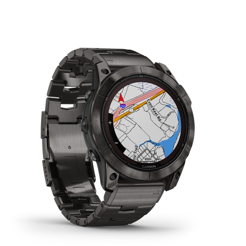 Garmin Fenix 7X Pro Sapphire Solar Carbon Grey Titanium D