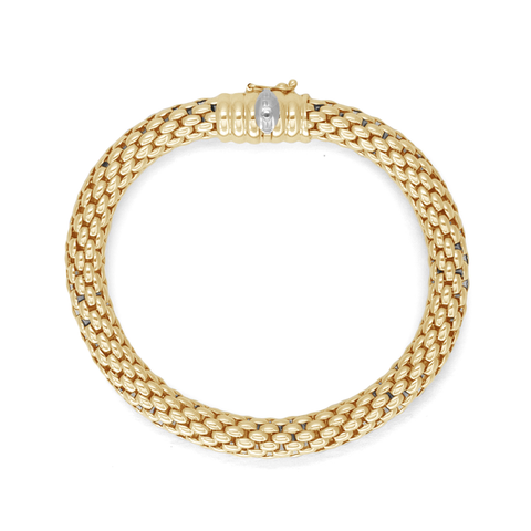 Fope Love Nest 18ct Yellow Gold Bracelet. 450B.