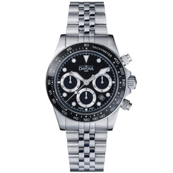 Davosa Ternos Professional Chronograph Black Dial Penta Link Watch product image