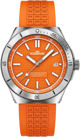 Fortis Marinemaster M-40 Amber Orange Watch F8120024