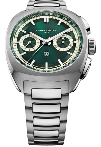 Favre Leuba Chief Chronograph British Racing Green Watch