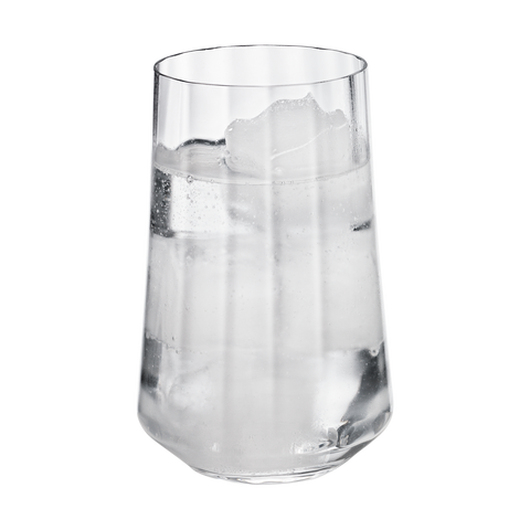 Georg Jensen Bernadotte Six Piece Tall Tumbler Glass Set