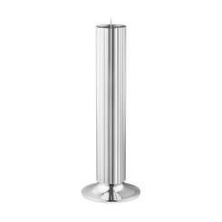 Georg Jensen Bernadotte Stainless Steel Floor Candle Holder Small, 10019284