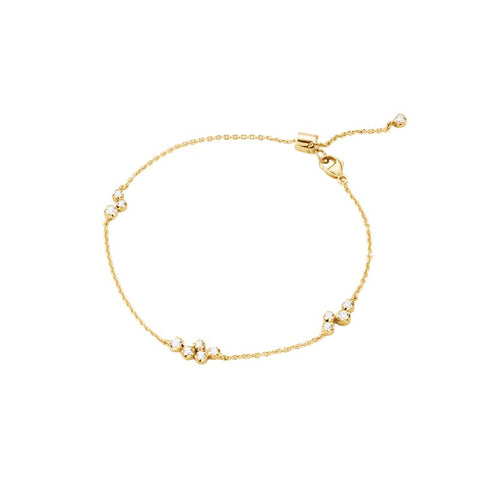 Georg Jensen Signature Diamonds 18ct Yellow Gold 0.28ct Bracelet