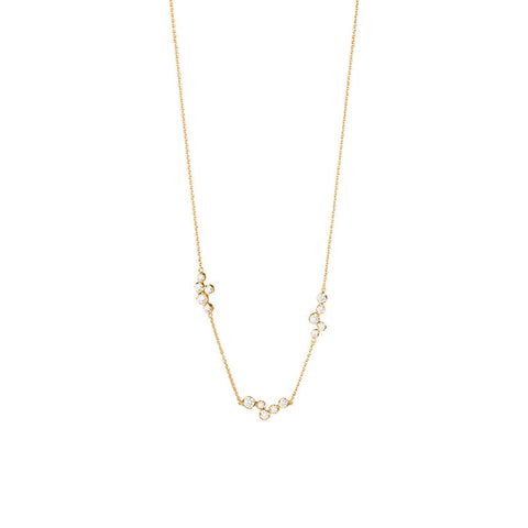 Georg Jensen Signature Diamonds 18ct Yellow Gold 0.47ct Necklace