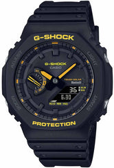 G-Shock Watch Black Caution Yellow Mens GA-B2100CY-1AER