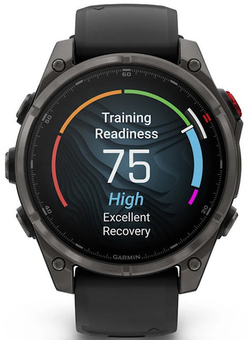Garmin smartwatch displaying 'Training Readiness' on a white background