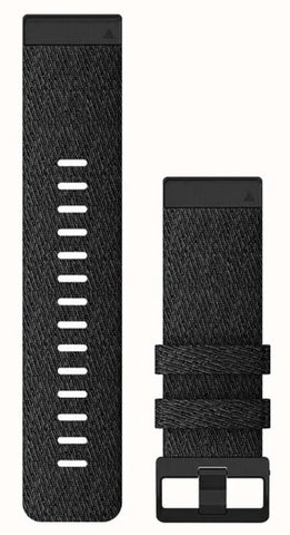 Garmin Watch Bands QuickFit 26 Heathered Black Nylon