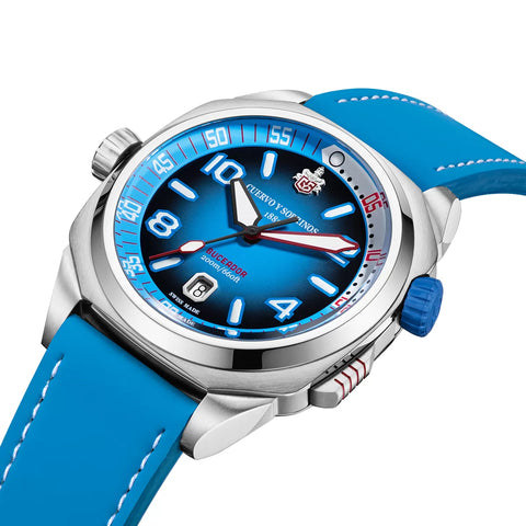 Cuervo y Sobrinos Buceador Caribe Watch