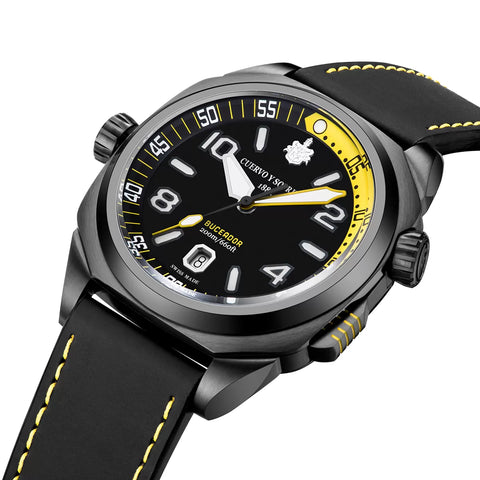 Cuervo y Sobrinos Buceador Caribe Watch