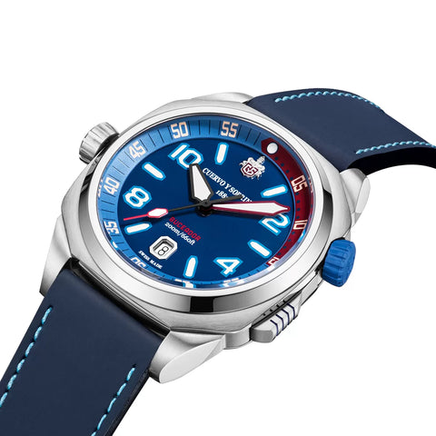 Cuervo y Sobrinos Buceador Caribe Watch