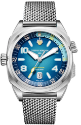 Cuervo y Sobrinos Watch Buceador Caribe Bracelet 2860B.1AZ.
