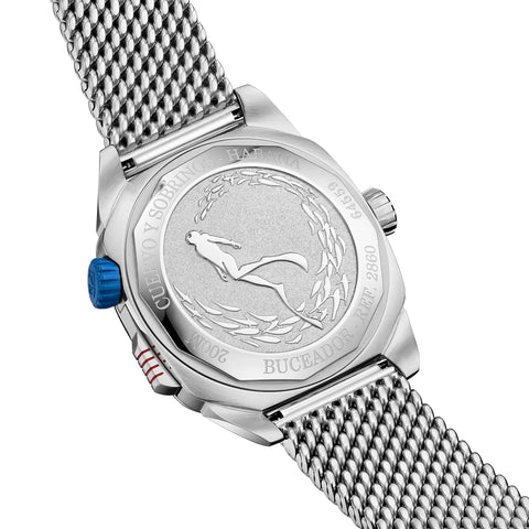 Cuervo y Sobrinos Buceador Caribe Bracelet Watch