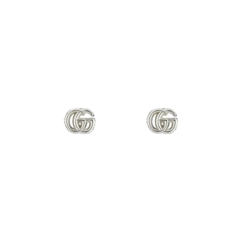Gucci GG Marmont Sterling Silver Stud Earrings