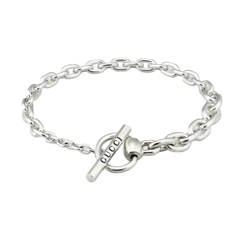 Gucci Horsebit Sterling Silver Bracelet D