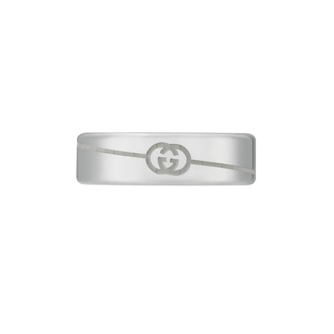Gucci Tag Sterling Silver 6mm Ring