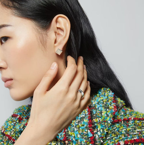 Gucci Interlocking G Sterling Silver 6mm Ring