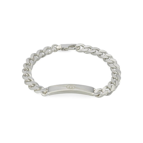 Gucci Interlocking G Sterling Silver Bracelet