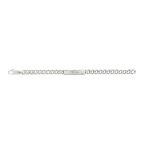 Gucci Interlocking Sterling Silver Bracelet