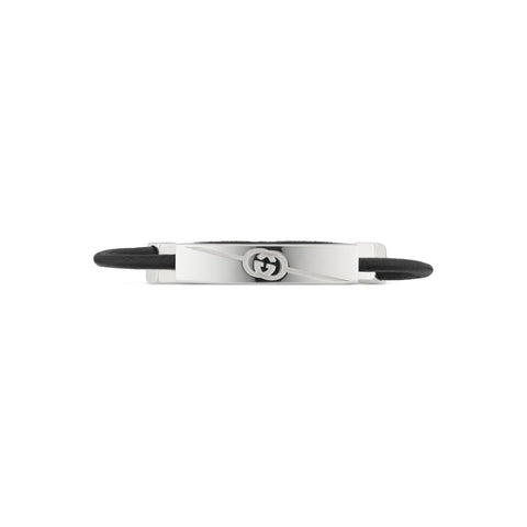 Gucci Tag Sterling Silver Bracelet