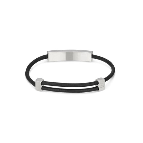 Gucci Tag Sterling Silver Bracelet